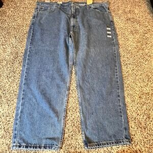 Levis 550 Relaxed Fit Mens Jeans 50x29 Medium‎ Wash Blue Cotton 01550-4891 NEW